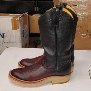 GORDY'S Western World Women's Crepe Sole Size 5B OXBLOOD Double Welt Ropers